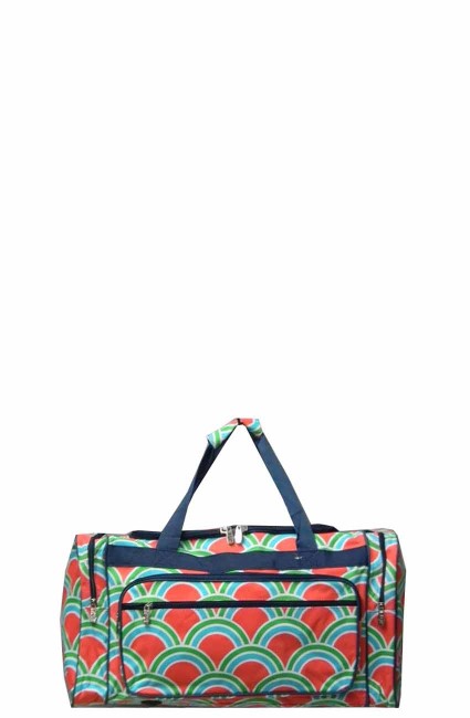 Printed Duffle Bag-DUD417/NA